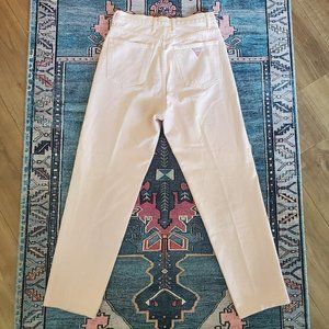 90s vintage GUESS pale blush women's jeans, 27"
